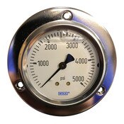 WIKA 2.5" 3-Hole Face Gauge 5000PSI